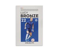 QZFNCOYU Lucy Bronze Chelsea Footballer Art Poster Canvas Poster Bedroom Decor Landscape Office Room Decor Gift 08x12inch(20x30cm)