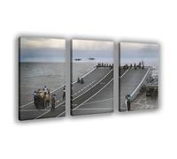 QZFNCOYU Royal Ark Aircraft Carrier Poster Canvas Poster Bedroom Decor Landscape Office Room Decor Gift 08x12inch(20x30cm)