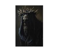 QZFNCOYU Shadow Art of The Netherworld Poster Canvas Poster Wall Art Decor Print Picture Paintings for Living Room Bedroom Decoration 24x36inch(60x90cm)