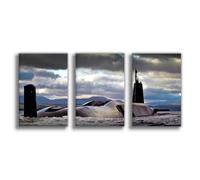 QZFNCOYU The Revenge Submarine Art Poster Canvas Poster Bedroom Decor Landscape Office Room Decor Gift 08x12inch(20x30cm)