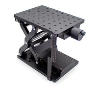QZHDX Z Axis Manual Lifting Table, Lab Optical Platform Stage 120mm