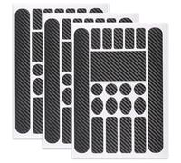 QZKJQDD 3 Sheets Bike Stickers, Bicycle Chainstay Protector, Sticking Anti-rub And Scratch Paint Protection Film, Front Fork Bikes Decal Sticker for Mountain, Road Bikes