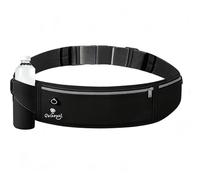 QZLSAYSL Running Belt Water，Running Bag Water Bottle， Unisex, Black