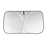 QZMREVKPD Car Windshield Sun Shade, for VW UP 2012 2013 2014 2015-2017 2018 2019 2020 2021-2024 2025 Foldable, Reflective UV Dust Protector,Automotive Ray Protection Block Parasol Sun Shade