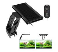 QZQ Fish Tank Light - Aquarium Light 24/7 Mode LED Aquarium Lights for Fish Tank with Adjustable Timer/Brightness, Aquarium Plant Light (12W for 7-12 Inch Tank)