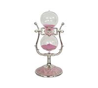 QZQJUILU Sand Timer,Sand Glass Sandglass Hourglass Timer Includes 1 Minute,5,10,15,and 30 Minutes For Ornament Decoration Xmas New Year Birthday Table Book She(D 16.5 * 28.5CM)