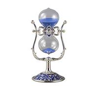 QZQJUILU Sand Timer,Sand Glass Sandglass Hourglass Timer Includes 1 Minute,5,10,15,and 30 Minutes For Ornament Decoration Xmas New Year Birthday Table Book She(A 11 * 24CM)