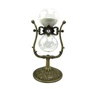 QZQJUILU Sand Timer,Sand Glass Sandglass Hourglass Timer Includes 1 Minute,5,10,15,and 30 Minutes For Ornament Decoration Xmas New Year Birthday Table Book She(B 16.5 * 28.5CM)