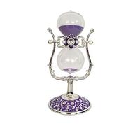 QZQJUILU Sand Timer,Sand Glass Sandglass Hourglass Timer Includes 1 Minute,5,10,15,and 30 Minutes For Ornament Decoration Xmas New Year Birthday Table Book She(E 16.5 * 28.5CM)
