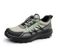 qzqRuuchaen Men's Running Shoes Black - Lightweight and Breathable Sports Shoes for Walking, Fitness, Tennis and Everyday wear (Green, Adult, Men, 9.5, Numeric, UK Footwear Size System, Medium)