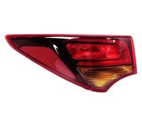 QZQXEMEDQ Car Rear Tail Light For Hyundai For Santa Fe 2017 2018 2019 Taillight No Bulb Bumper Stop Brake Lamp Car Rear Trailer(Outer Left)