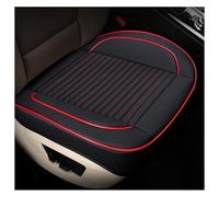 QZQXEMEDQ Car Seat Cushion Cover For BM&W For E30 E34 E36 E39 For E46 E60 E90 F10 F30 X3 X5 X6 X1 Car Seat Cover Leather Support Cushion Protecto(Black,Front)