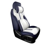 QZQXEMEDQ Car Seat Cushion Cover For BM&W For E39 1995-2004 Car Seat Support Cushion Cover Protecto Interior Full Set Automobiles Custom Leather(Blue,DE)
