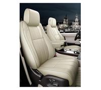 QZQXEMEDQ Car Seat Cushion Cover For Land For Rover For Range For Rover For Sport Car Seat Covers Full Set Middle Perforated Leather Support Cushion(Beige)