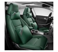 QZQXEMEDQ Car Seat Cushion Cover For M&ercedes For B&enz For Gla200 Gla260 GLA220 For Cla200 Cla 220 Leather Car 5 Seats Support Cover Cushions Protecto(Green,DE)