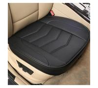 QZQXEMEDQ Car Seat Cushion Cover For Protecto Seat Cover Breathable Anti-Slip Pad PU Leather Car Cushion Stylish Support(1 Front Black)