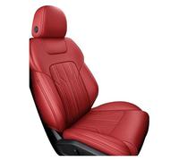 QZQXEMEDQ For Accord 2003 2004 2005 2006 2007 Car Seat Support Cushion Cover Protecto Custom Waterproof Faux Leather Car Seat Cushion Cover(Red,SE)