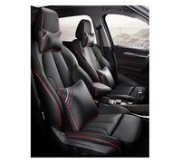 QZQXEMEDQ For BMW For X1 X2 X3 X4 For E83 E84 For F25 F26 F39 Car Seat Support Cushion Cover Protecto Custom Leather Car Seat Cushion Cover(Black Lux)