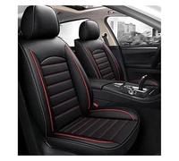 QZQXEMEDQ For NISSAN For X-Trail For Versa For Teana For Maxima For Murano Car Support Cushion Cover Protecto 5 Seat Accessories Car Seat Cushion Cover(Black Red 4pcs,DE)