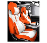 QZQXEMEDQ For Suzuki For Swift 2005-2012 Car Seat Cover Interior Full Set Automobiles Custom Leather Support Cushion Protecto Car Seat Cushion Cover(Orange,DE)