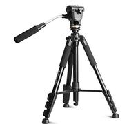 QZSD Q111S Video DSLR Digital Camera Tripod Portable Professional Photography Tripod Stand for Travelling
