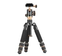 QZSD Q166 Light Stable Portable dslr Camera Camcorder Tripod Ball Head with Carrying Case for Canon Nikon Sony Olympus Fit Travelling Holidays