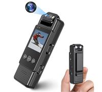 QZT Police Body Camera with 32GB Storage, 1080P HD Recording & Night Vision | 1.3" Color Screen, Motion Detection, Audio Recording | Ideal for Security, Law Enforcement, Conference & Outdoor Use
