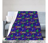 QZXHHD November Is Native American And Heritage Month Throw Fleece Blanket Warm Soft Flannel Blankets Decor Home office Car Bed Sofa 50"X40"