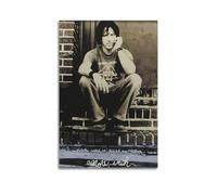 QZXV Elliott Smith Poster Canvas Wall Art Decor Living Room Modern Family Bedroom 08x12inch(20x30cm) Unframe-style