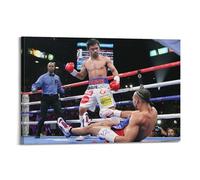QZXV Manny Pacquiao Canvas Wall Art Decor Living Room Modern Family Bedroom 16x24inch(40x60cm) Frame-style