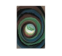 QZXV Pond in The Woods - by Georgia O'Keeffe Painting Art Posters Poster Canvas Wall Art Decor Living Room Modern Family Bedroom 16x24inch(40x60cm) Unframe-style