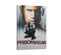QZXV Prison Break Movie Canvas Wall Art Decor Living Room Modern Family Bedroom 12x18inch(30x45cm) Frame-style