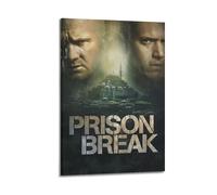 QZXV Prison Break Movie Canvas Wall Art Decor Living Room Modern Family Bedroom 24x36inch(60x90cm) Frame-style