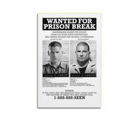 QZXV Prison Break TV Series Canvas Wall Art Decor Living Room Modern Family Bedroom 16x24inch(40x60cm) Unframe-style