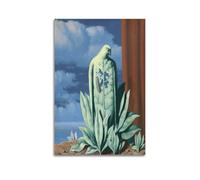 QZXV Rene Magritte ArtWork - The Taste of Tears Print Poster Canvas Wall Art Decor Living Room Modern Family Bedroom 08x12inch(20x30cm) Unframe-style