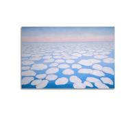 QZXV Sky Above The Clouds II by Georgia O'Keeffe Great Works Print Poster Poster Canvas Wall Art Decor Living Room Modern Family Bedroom 08x12inch(20x30cm) Unframe-style