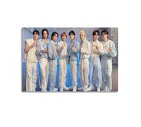 QZXV Stray Kids Korean Boy Band Kpop Poster Wall Art Decor Living Modern Family Bedroom Decoration 12x18inch(30x45cm) Unframe-style