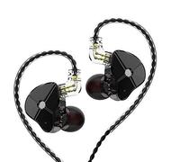 QZXYHYN TRN ST1 in Ear Monitors 1DD + 1BA Dual Driver, HiFi Earphones with 1Dynamic and Balanced Armature Drivers Earbuds (No Mic, Black)
