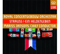 R.シュトラウス : 交響詩 「英雄の生涯」 Op.40 (Strauss : Ein Heldenleben / Mariss Jansons , Royal Concertgebouw Orchestra) [SACD Hybrid] [輸入盤・日本語解説書付]