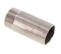 R 1 1/2'' Male x 48.3mm Stainless steel Pipe Nipple with Welding End 20 Bar DIN 2982 - 100mm