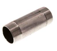 R 1 1/2'' Stainless steel Double Pipe Nipple 20 Bar DIN 2982 - 120mm