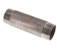 R 1 1/2'' Stainless steel Double Pipe Nipple 20 Bar DIN 2982 - 150mm