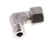 R 1/2'' Male x 14S Stainless steel 90 deg Elbow Compression Fitting 630 Bar DIN 2353