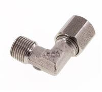 R 1/8'' Male x 6LL Stainless steel 90 deg Elbow Fitting 100 Bar DIN 2353
