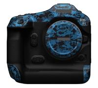 R 1 Anti-Scratch Camera Skin Wrap Sticker Coat Vinly Protective Film Body Protector Decals Cover for Canon EOS R1 (Knight Blue)