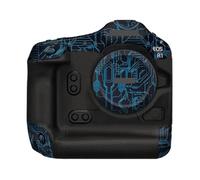R 1 Anti-Scratch Camera Skin Wrap Sticker Coat Vinly Protective Film Body Protector Decals Cover for Canon EOS R1 (Circuit Blue)