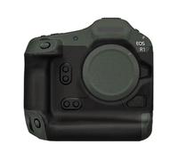 R 1 Anti-Scratch Camera Skin Wrap Sticker Coat Vinly Protective Film Body Protector Decals Cover for Canon EOS R1 (Leather Green)