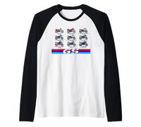 R 1250 GS Adventure Bike Motorcycle Heritage Raglan Baseball Tee