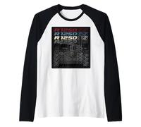R 1250 GS Adventure Bike Motorcycle Telelever Raglan Baseball Tee