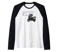 R 1300 GS Adventure Bike Motorcycle Raglan Baseball Tee